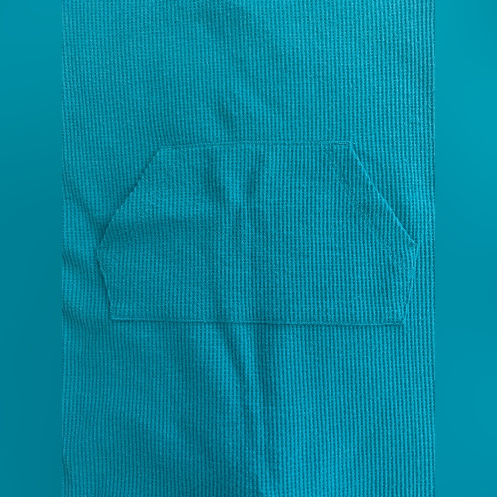 Nike Kids Teal Ribbed One-Piece Bodysuit - Picture 3 of 5